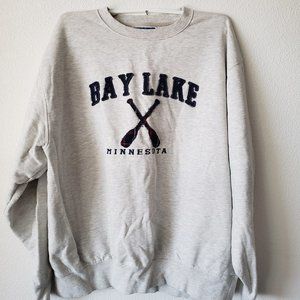 Blue 84 Bay Lake Minnesota Sweatshirt